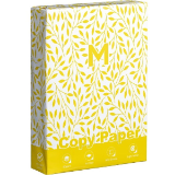 A4 Copy Paper Pastel Yellow, 80gsm, 500 Sheets Per Ream